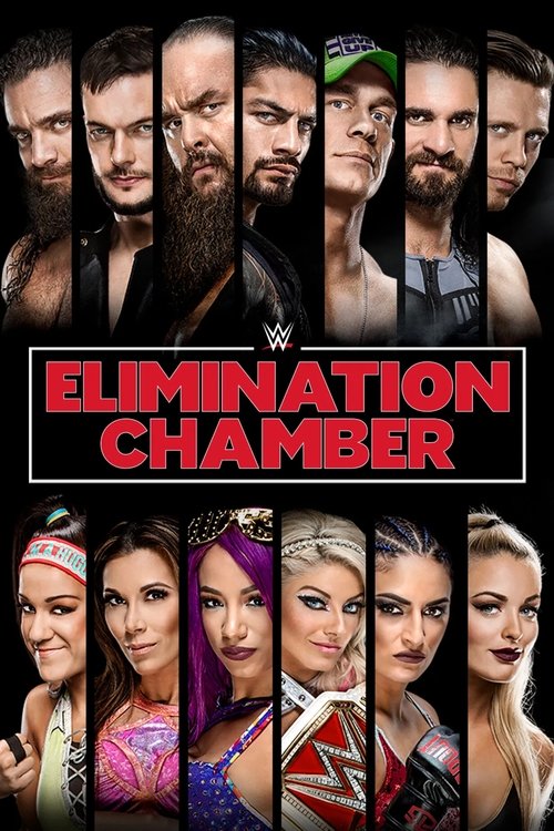 WWE Elimination Chamber 2018 постер
