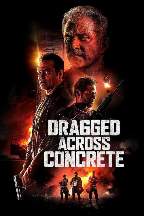 Dragged Across Concrete постер