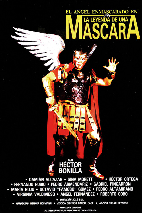La leyenda de una máscara постер