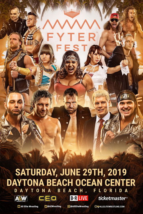 AEW Fyter Fest постер