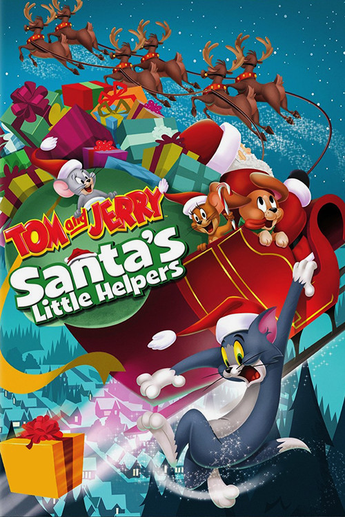 Tom and Jerry Santa's Little Helpers постер