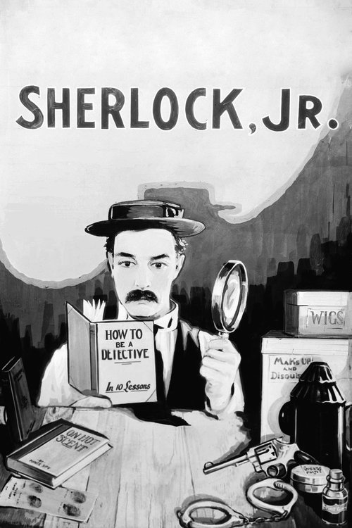 Sherlock Jr. постер