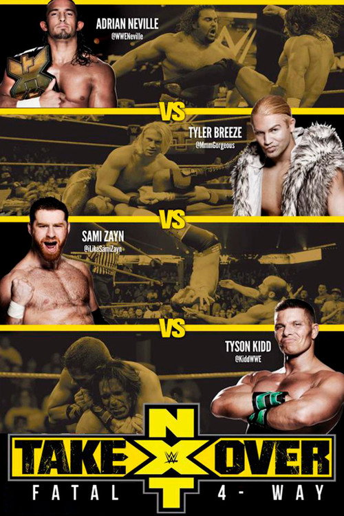 NXT TakeOver: Fatal 4-Way постер
