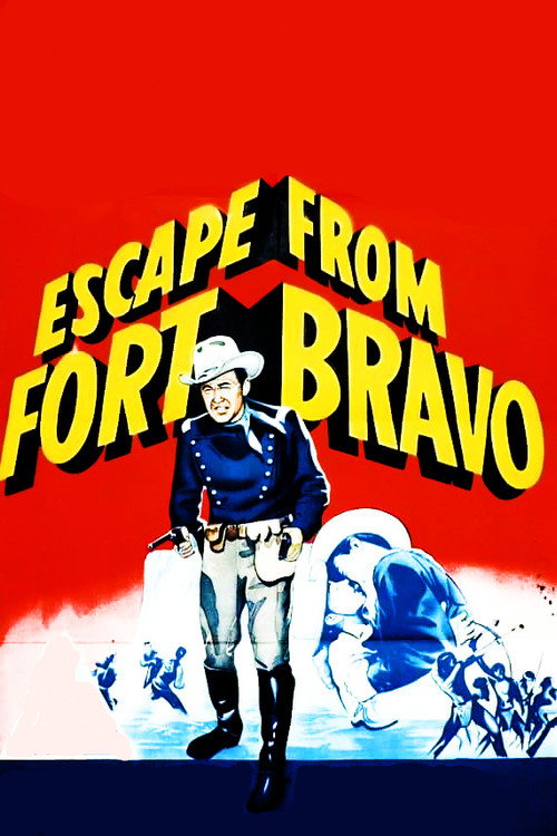 Escape from Fort Bravo постер