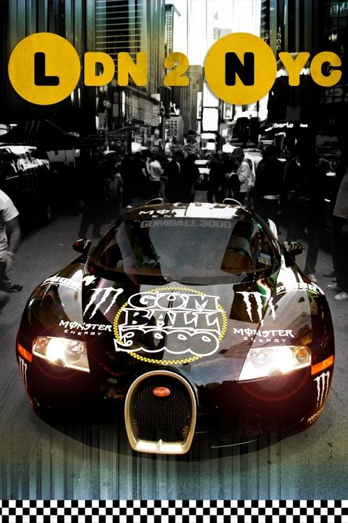 Gumball 3000: LDN 2 NYC постер