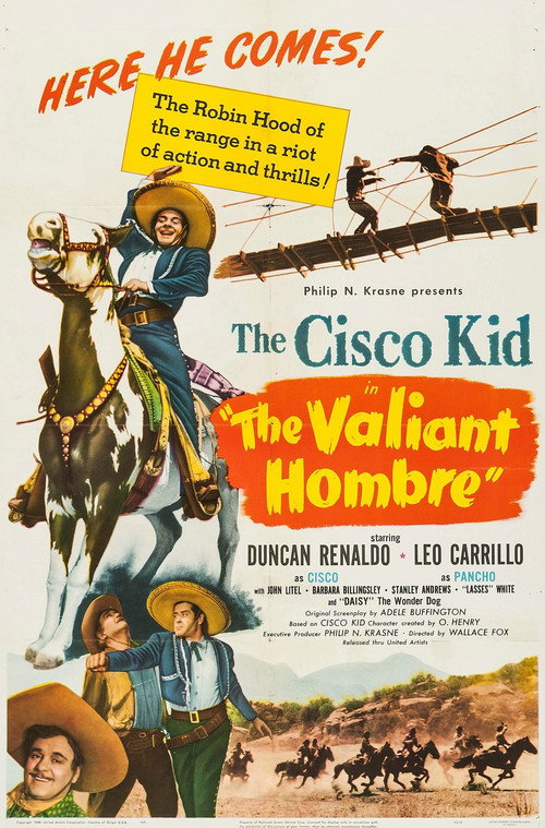 The Valiant Hombre постер