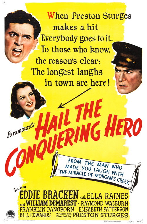 Hail the Conquering Hero постер