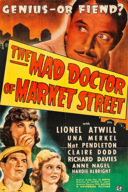 The Mad Doctor of Market Street постер