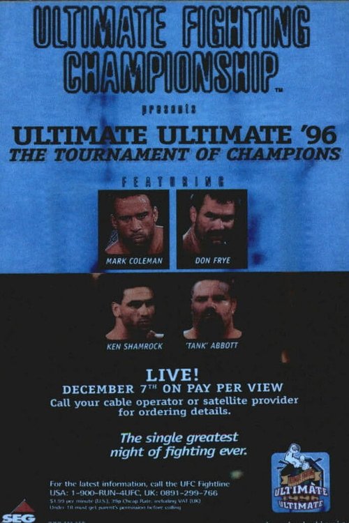 UFC 11.5 постер