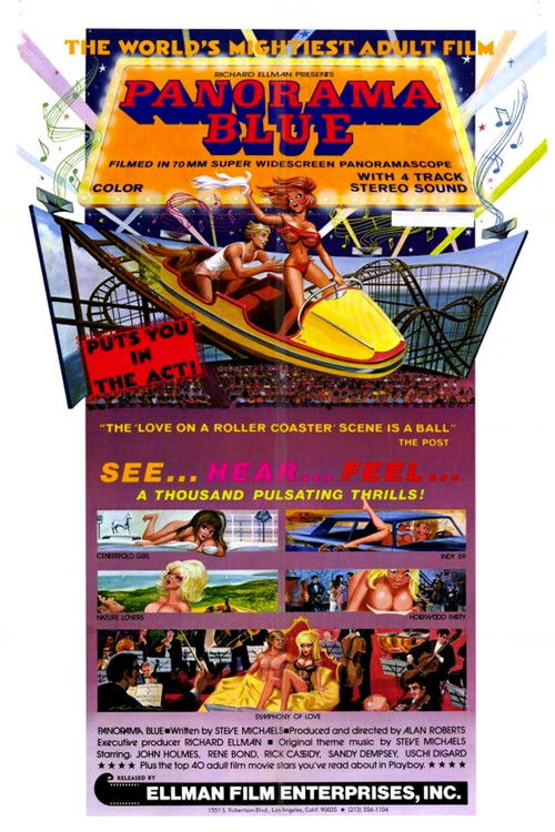 Panorama Blue постер