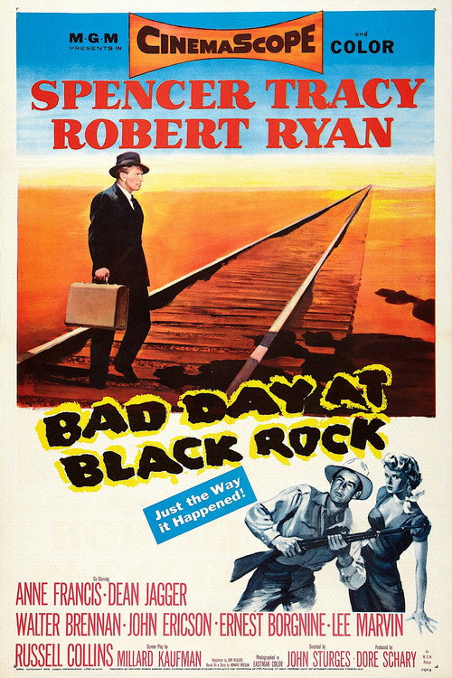 Bad Day at Black Rock постер
