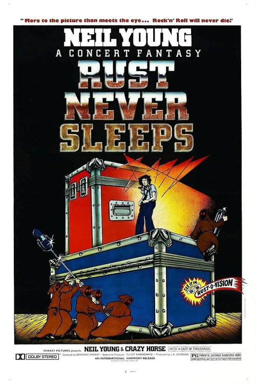 Neil Young & Crazy Horse: Rust Never Sleeps постер