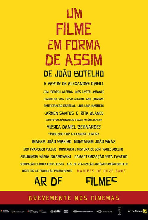 Um Filme em Forma de Assim постер