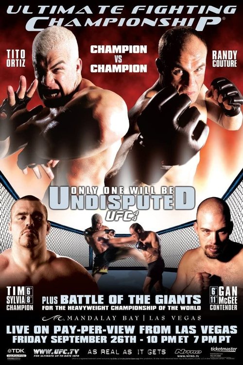 UFC 44: Undisputed постер