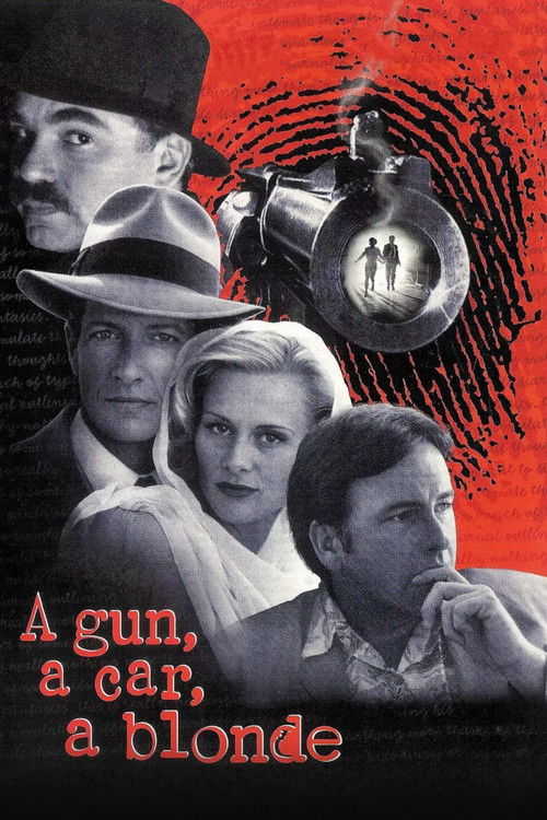 A Gun, a Car, a Blonde постер