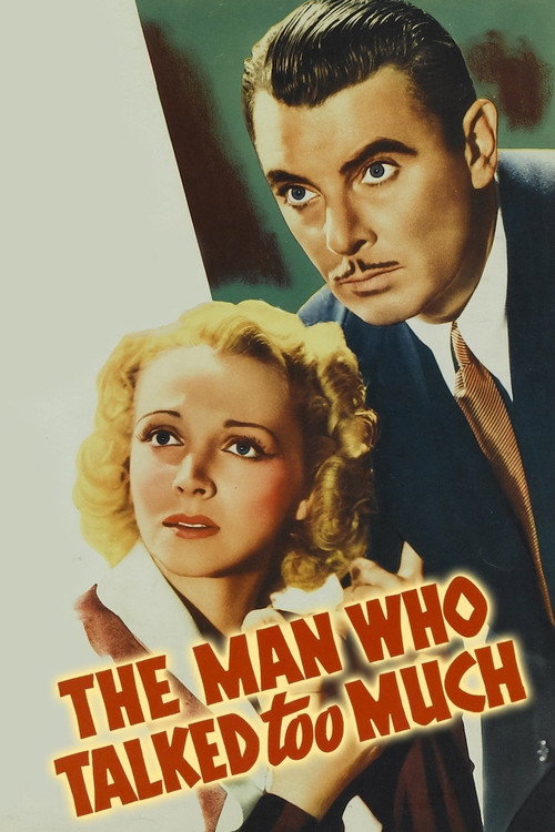 The Man Who Talked Too Much постер