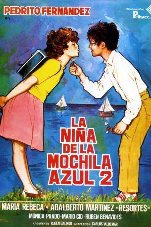 The Girl with the Blue Backpack 2 постер