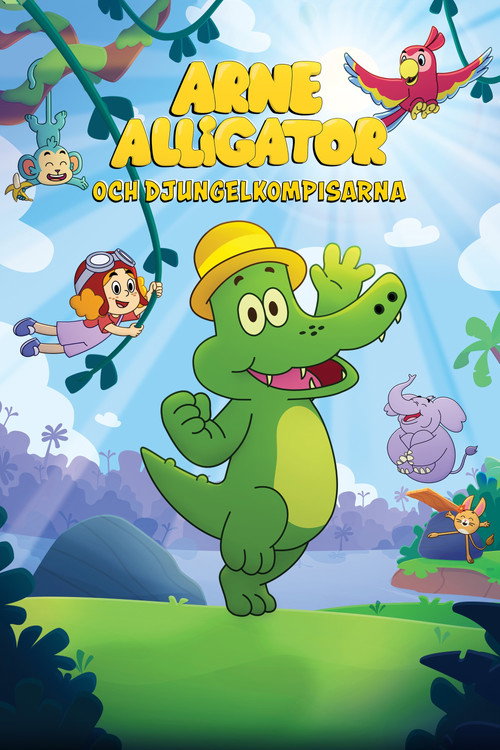 Arne Alligator och djungelkompisarna постер