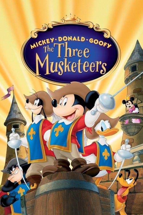Mickey, Donald, Goofy: The Three Musketeers постер