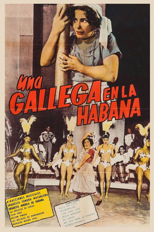 Una gallega en La Habana постер