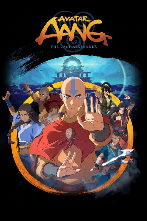 Avatar Aang: The Last Airbender постер