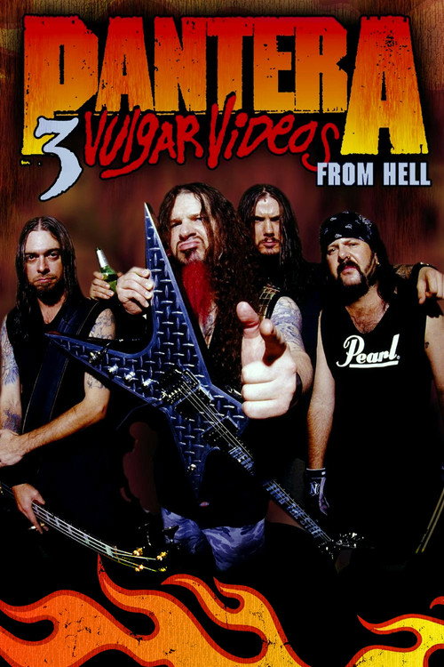Pantera - 3 Vulgar Videos From Hell постер