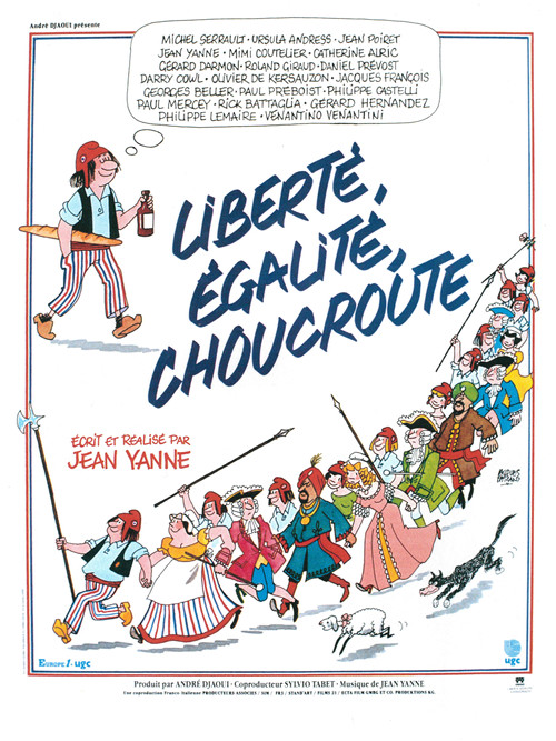 Liberté, égalité, choucroute постер