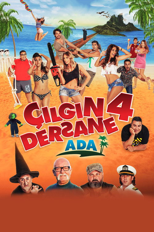 Çılgın Dersane 4: Ada постер