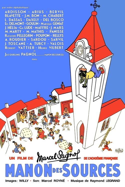 Manon des sources постер