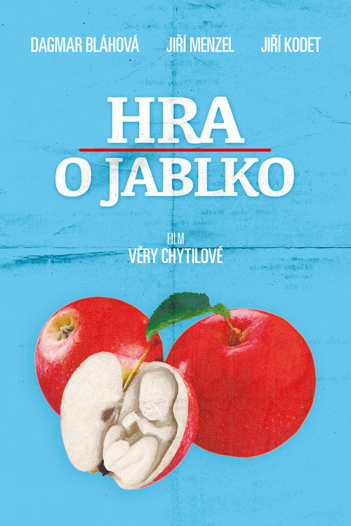 Hra o jablko постер
