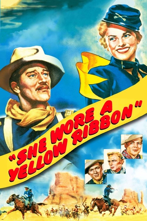 She Wore a Yellow Ribbon постер