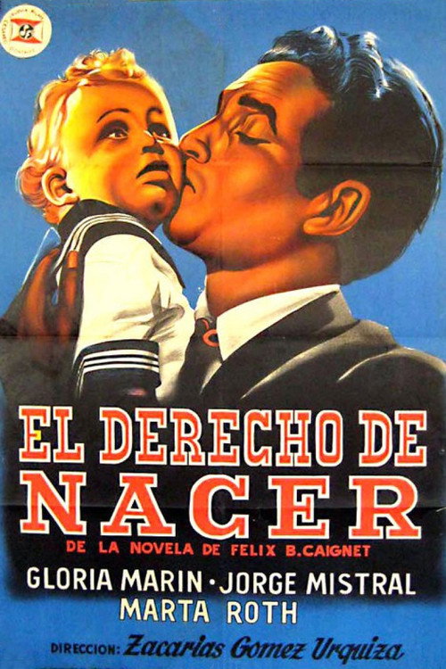 El derecho de nacer постер