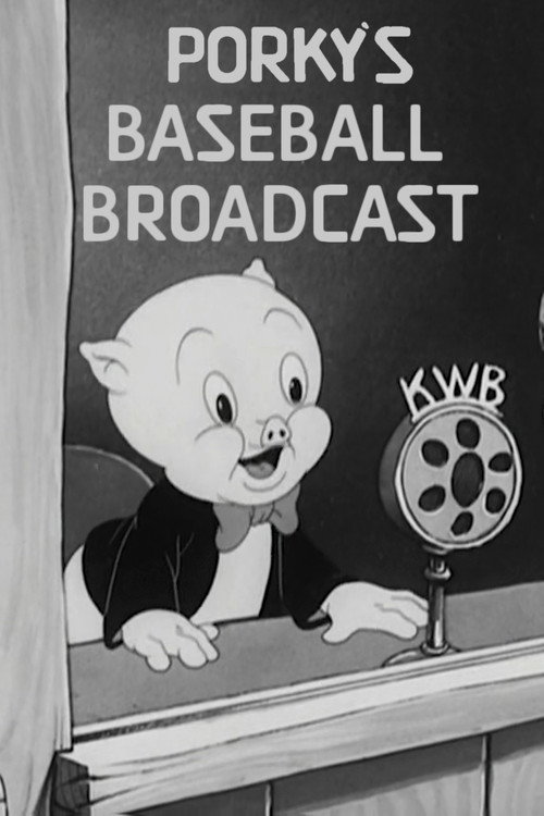 Porky's Baseball Broadcast постер