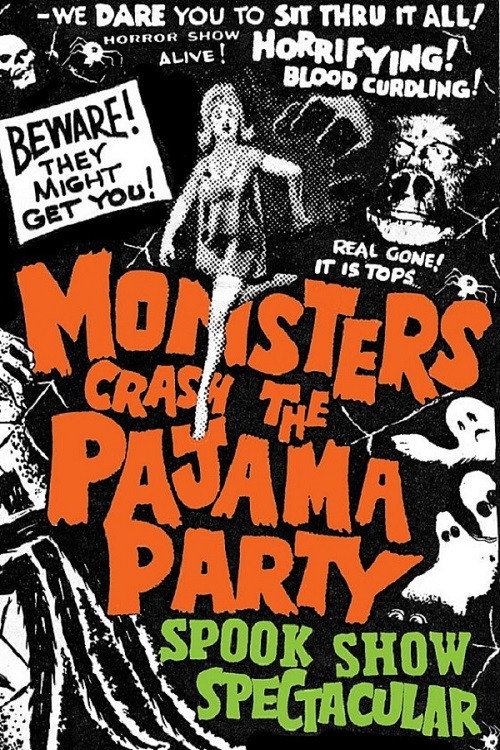 Monsters Crash the Pajama Party постер