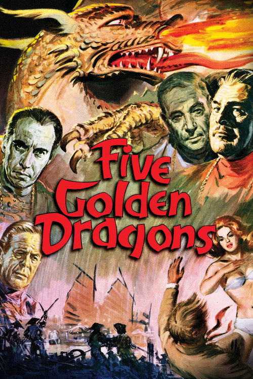Five Golden Dragons постер