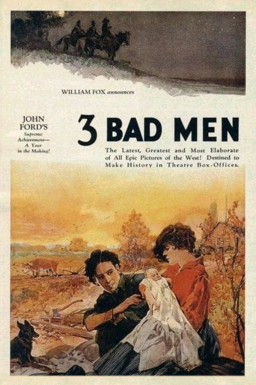 3 Bad Men постер