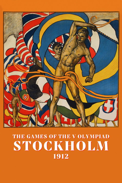 The Games of the V Olympiad Stockholm, 1912 постер