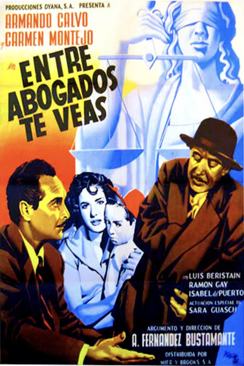Entre abogados te veas постер