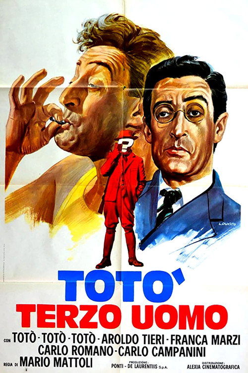 Totò terzo uomo постер