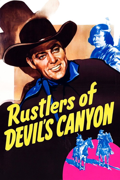 Rustlers of Devil's Canyon постер
