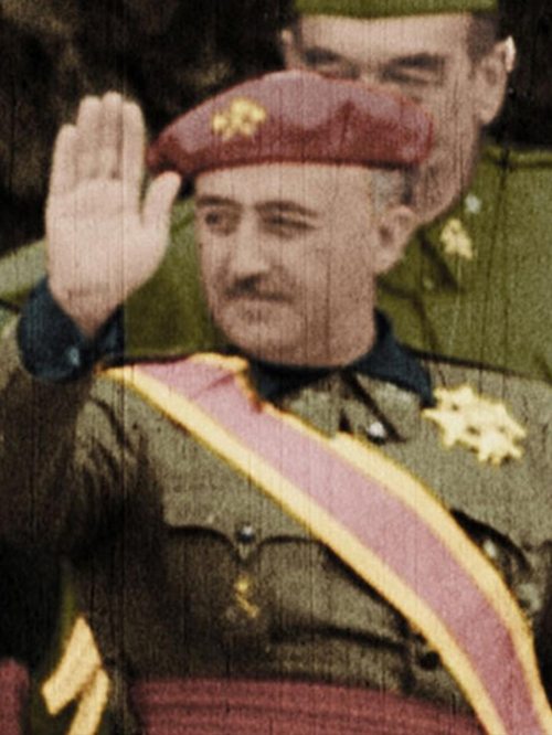 España dividida: la Guerra Civil en color постер