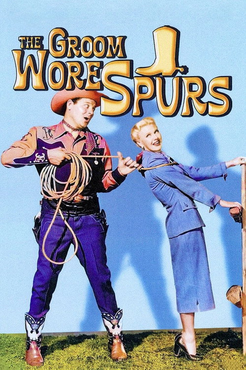 The Groom Wore Spurs постер