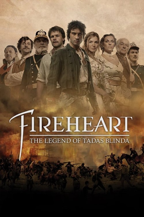 Fireheart: The Legend of Tadas Blinda постер