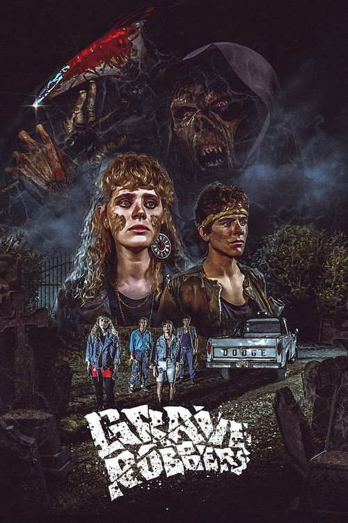 Ladrones de tumbas постер