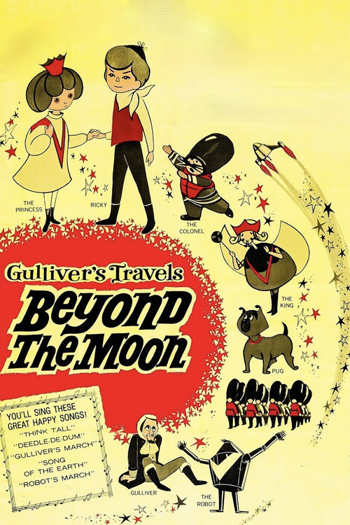 Gulliver's Travels Beyond the Moon постер
