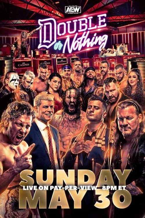 AEW Double or Nothing 2021 постер