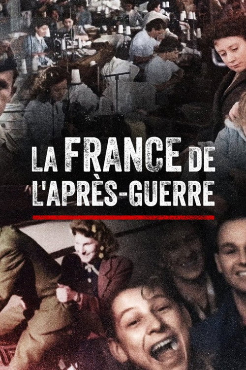 La France de l'après-guerre постер
