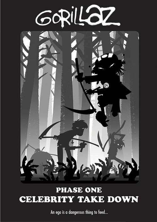 Gorillaz | Phase One: Celebrity Take Down постер