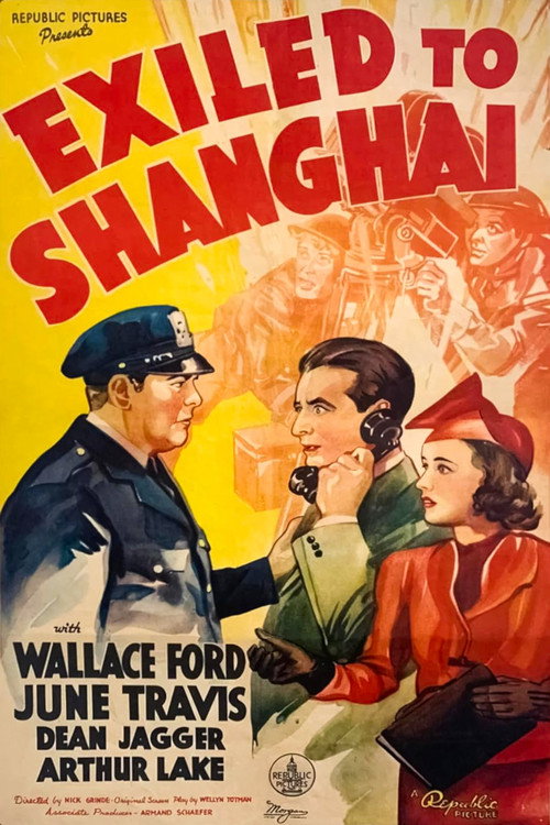 Exiled to Shanghai постер