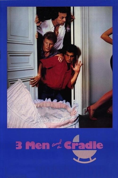 Three Men and a Cradle постер